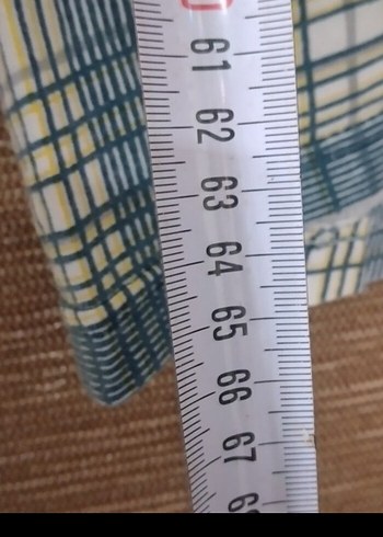 Turkuaz Gri Kareli Kısa Kollu Polo Tişört - Görsel 5