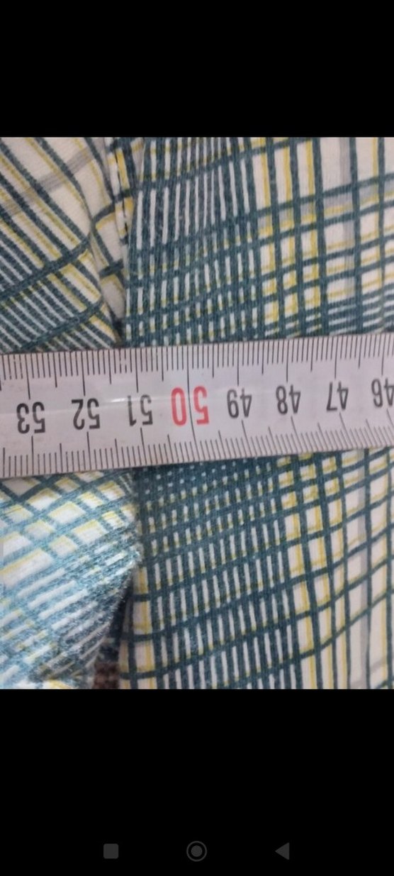 Turkuaz Gri Kareli Kısa Kollu Polo Tişört - Görsel 3