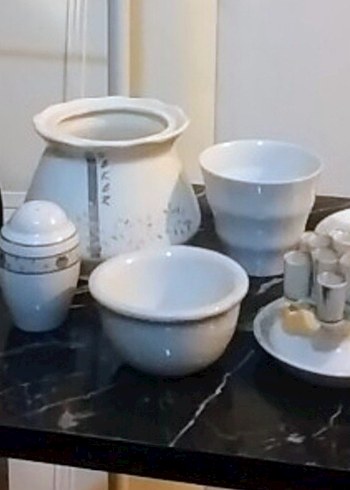 Beyaz porselen Sofra Takımı - Görsel 8