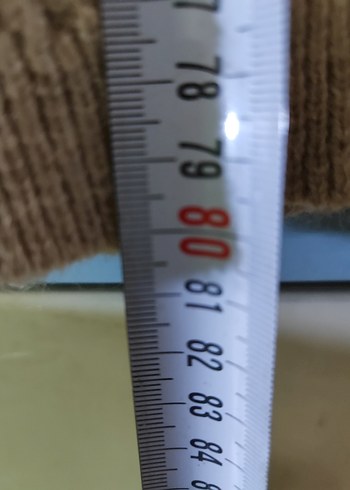 Bej Örgü Kadın Triko Elbise - Görsel 8