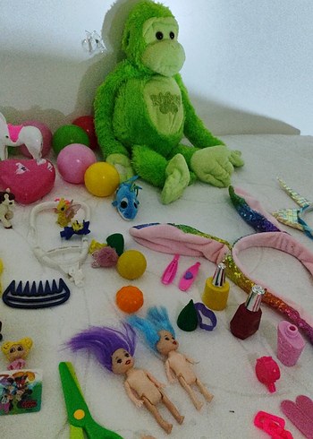 Kız çocuk Aksesuar ve oyuncak Seti - Görsel 10