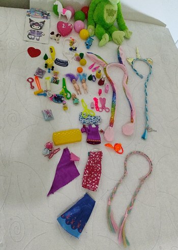 Kız çocuk Aksesuar ve oyuncak Seti - Görsel 2