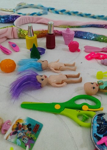 Kız çocuk Aksesuar ve oyuncak Seti - Görsel 18