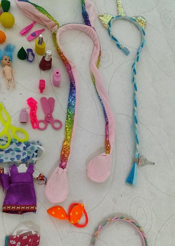 Kız çocuk Aksesuar ve oyuncak Seti - Görsel 4