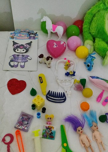 Kız çocuk Aksesuar ve oyuncak Seti - Görsel 6