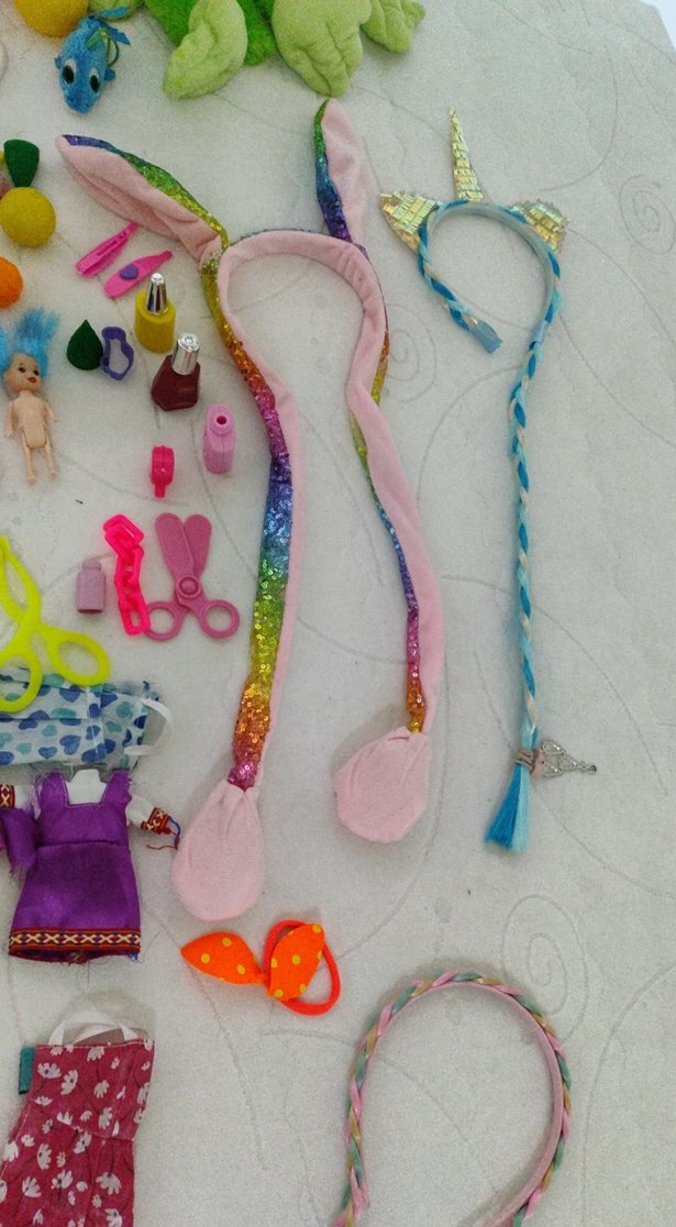 Kız çocuk Aksesuar ve oyuncak Seti - Görsel 4