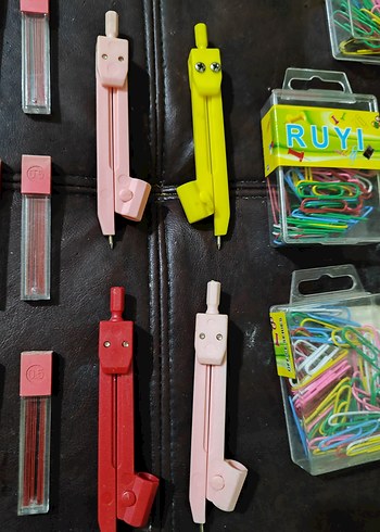 Renkli okul kırtasiye seti - Görsel 10