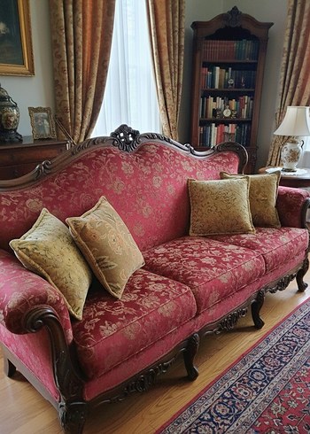 Kahverengi Çiçek Desenli Yastıklar - Görsel 10