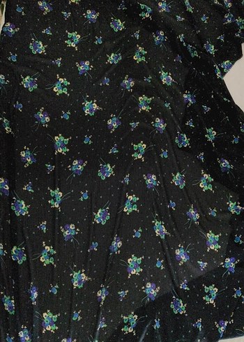 Desenli Uzun parça kumaş - Görsel 2