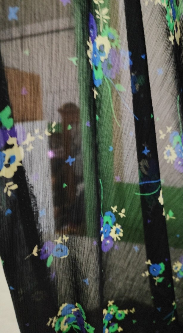 Desenli Uzun parça kumaş - Görsel 5