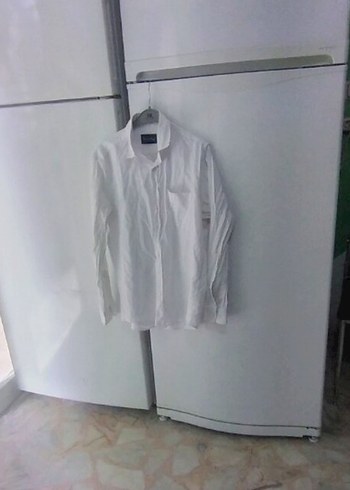 Erkek Beyaz Regular Fit Gömlek - Görsel 2