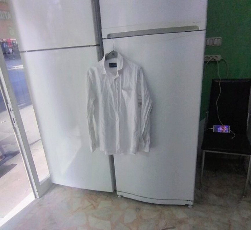 Erkek Beyaz  Regular Fit Gömlek - Görsel 2