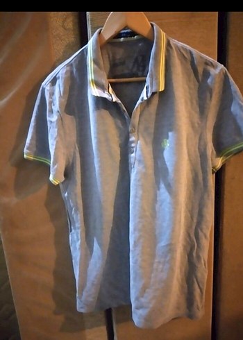 Gri Erkek Kısa Kollu Polo Yaka Tişört - Görsel 7