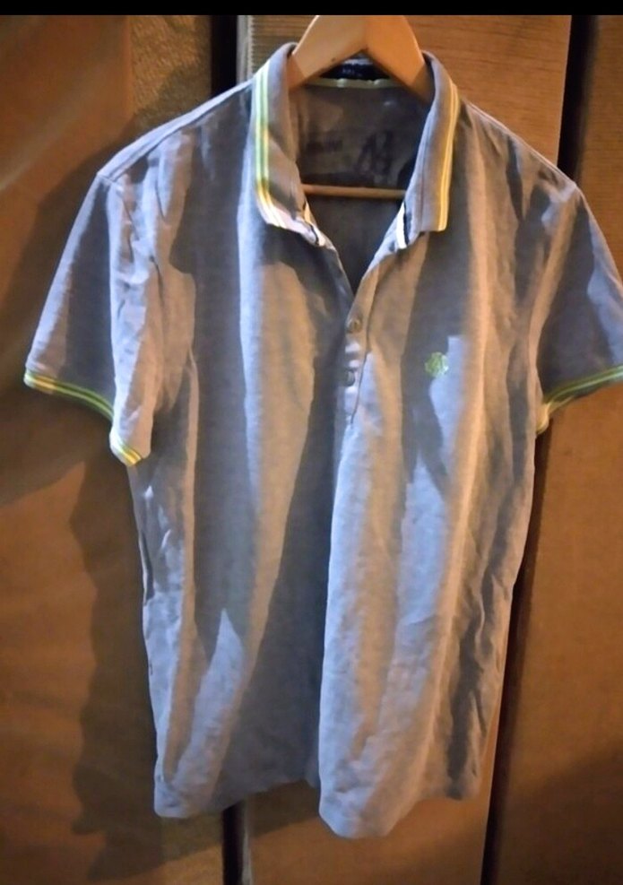 Gri Erkek Kısa Kollu Polo Yaka Tişört - Görsel 3