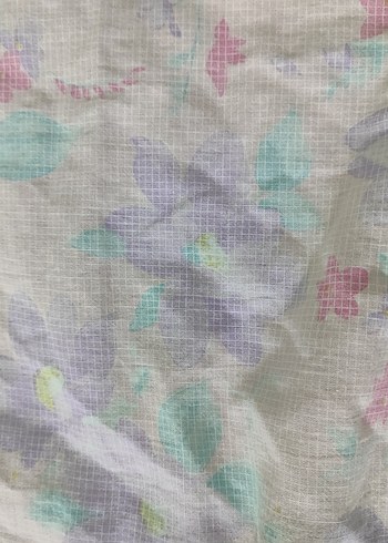 Pastel Renkli Tie-Dye Desenli Yorgan yüzü - Görsel 4