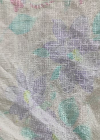 Pastel Renkli Tie-Dye Desenli Yorgan yüzü - Görsel 5