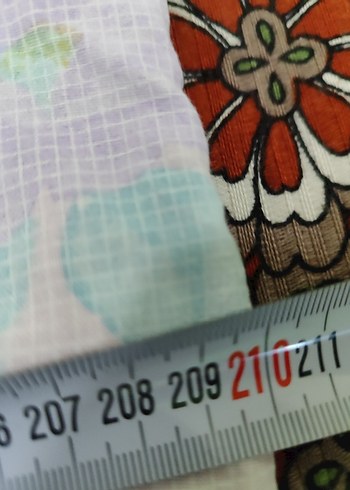 Pastel Renkli Tie-Dye Desenli Yorgan yüzü - Görsel 2