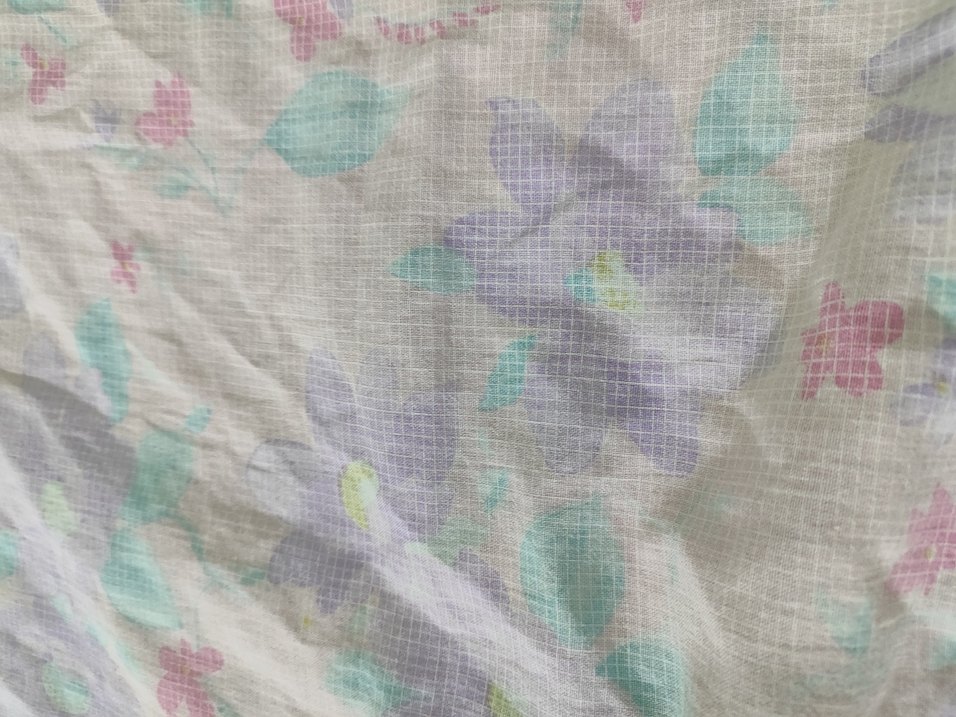 Pastel Renkli Tie-Dye Desenli Yorgan yüzü - Görsel 5