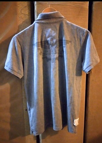 Gri Erkek Polo Tişört Kısa Kollu - Görsel 8