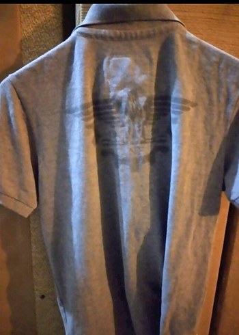 Gri Erkek Polo Tişört Kısa Kollu - Görsel 2