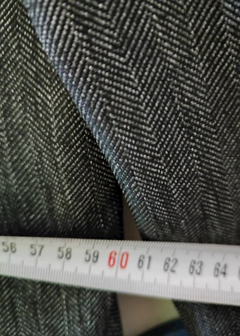 Gri Erkek Düğmeli Ofis ceket - Görsel 8