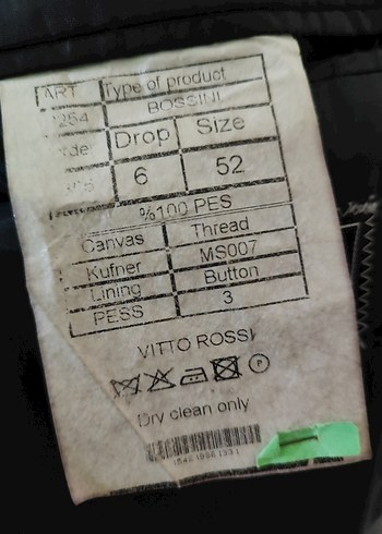 Gri Erkek Düğmeli Ofis ceket - Görsel 2