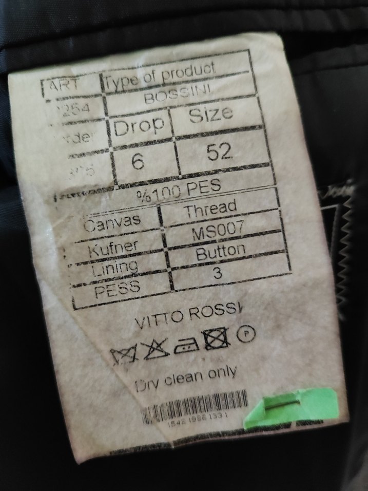 Gri Erkek Düğmeli Ofis ceket - Görsel 2