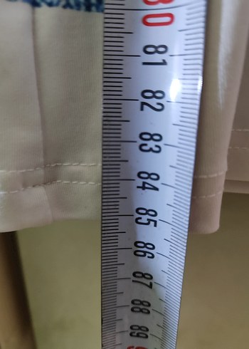 likralı sentetik kot görünümlü elbise - Görsel 8