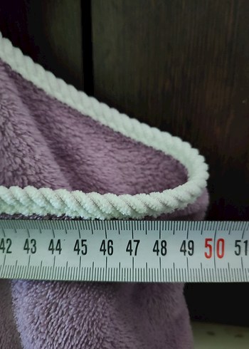 Mor Midi Kadın Salaş Kolsuz havlu  Sabahlık - Görsel 8