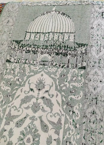 Desenli Çok Renkli Geleneksel kilim örtü - Görsel 6