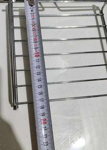 Beyaz ve Gri Ahşap Saplı Mutfak Rafları - Görsel 9