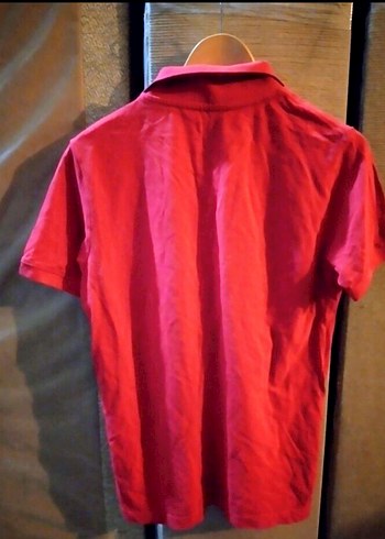 Kırmızı Erkek Polo Tişört - Görsel 6