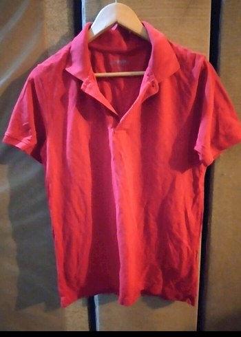 Kırmızı Erkek Polo Tişört - Görsel 3