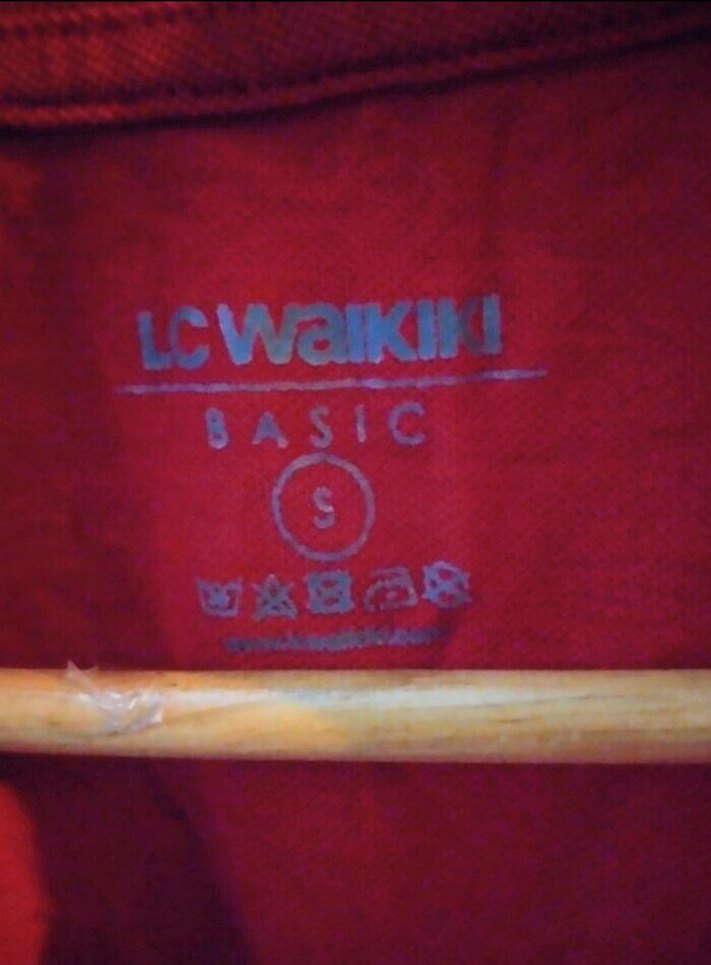 Kırmızı Erkek Polo Tişört - Görsel 4