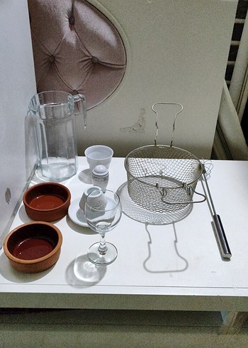 Gri ve Beyaz Mutfak Aksesuar Seti - Görsel 4