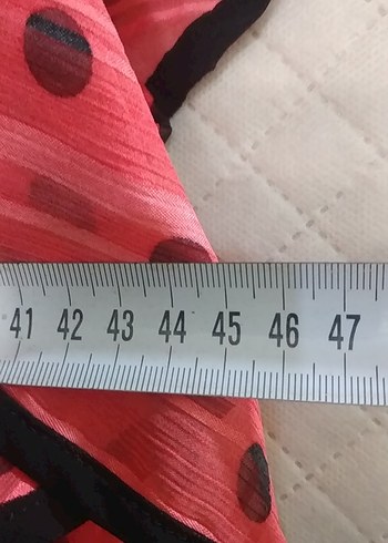 38 Beden pembe Renk Pembe Fırfırlı Mini Elbise