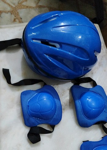 Plastik Motosiklet kaskı Dizlikleri Velcro Kapamalı - Görsel 5