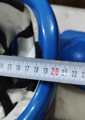 Plastik Motosiklet kaskı Dizlikleri Velcro Kapamalı - Görsel 8