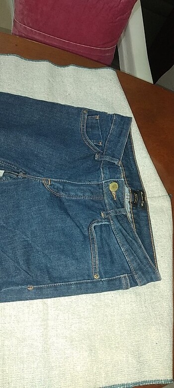 Messimo Dutti kadın kot pantolon  - Görsel 8