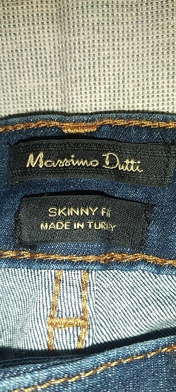 Messimo Dutti kadın kot pantolon  - Görsel 10