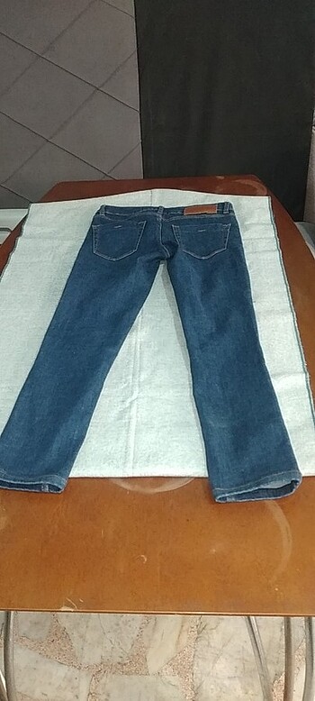 Messimo Dutti kadın kot pantolon  - Görsel 13