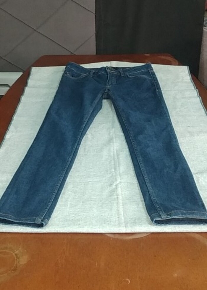 Messimo Dutti kadın kot pantolon  - Görsel 4