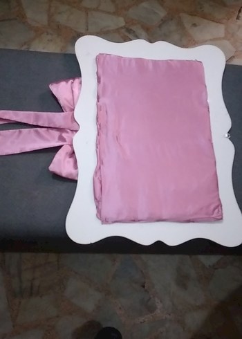 Vintage Pembe İpek Çocuk Fiyonk çerçeve - Görsel 12