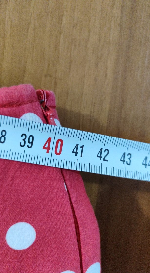 Puantiyeli Pileli Pembe  etek - Görsel 5