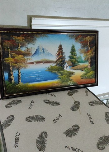 Diğer Çerçeveli yağlı boya Tablo