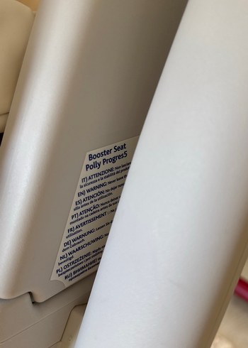 Kırmızı ve Gri Chicco Mama Sandalyesi - Görsel 7