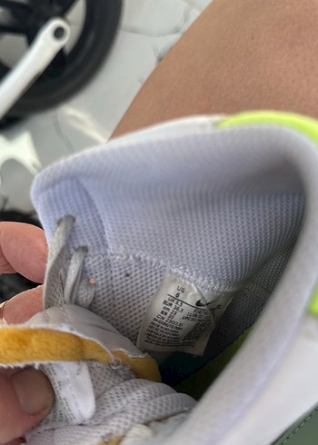 Nike Beyaz Kadın Spor Ayakkabı Velcro Bağcıklı - Görsel 6