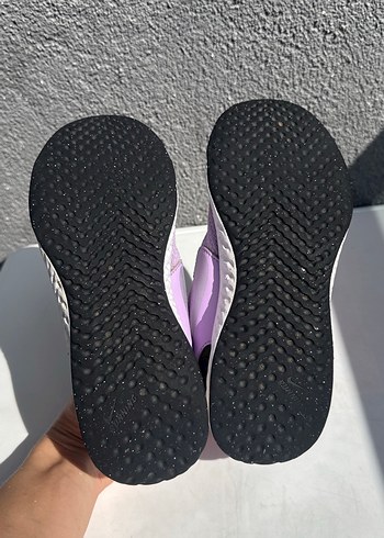 35 Numara Nike Kız Çocuk Mor Cırt Cırtlı Spor Ayakkabı - Görsel 5