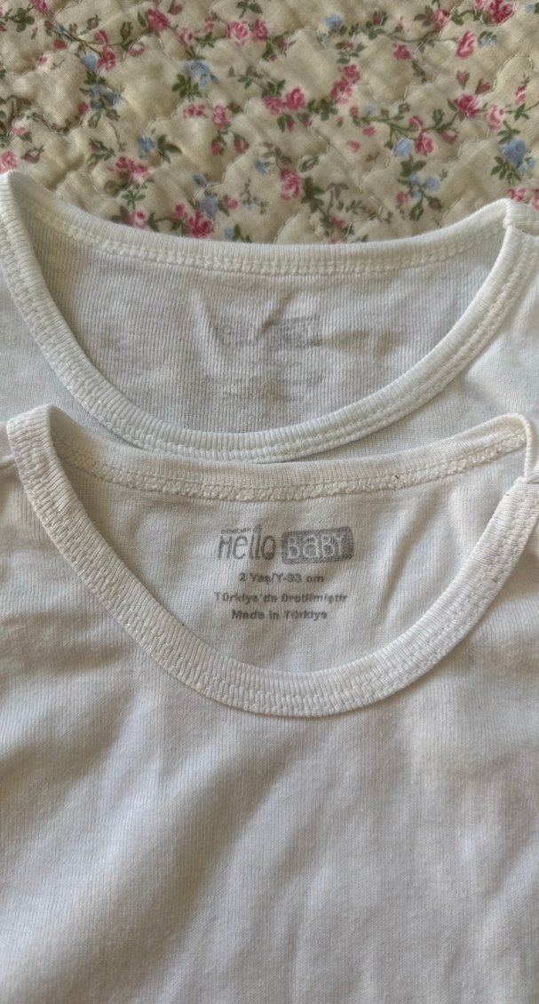 LC WAİKİKİ. 2 yaş. Beyaz Pamuklu Bebek Erkek Çıtçıtlı Body - Görsel 2