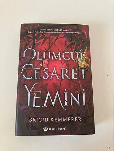 Ciltli Ölümcül Cesaret Yemini/Brigid Kemmerer/Epsilon yayınları/